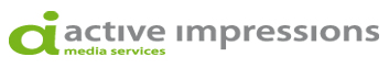 ACTIVE-IMPRESSIONS media service - Webdesign-/programmierung - Content Management System - Content-Pflege-Service - Hosting - Flyer, Broschüren, Geschäftspapier - Printdesign - Druckservice - Corporate Design - Logoentwicklung - Digitaldruck - Planen, Banner - Folienplots, Aufkleber - CD-/DVD-Duplikationen - Image-/Werbefilme